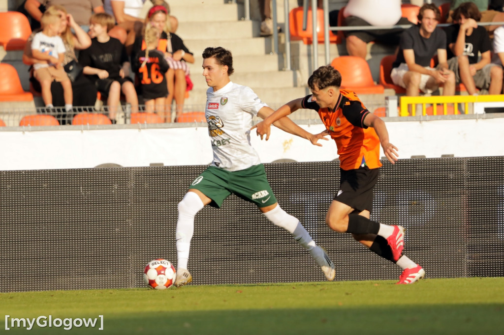Chrobry Głogów przegrał derby ze Śląskiem Wrocław