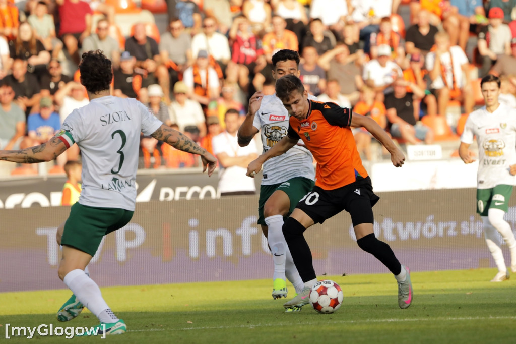 Chrobry Głogów przegrał derby ze Śląskiem Wrocław