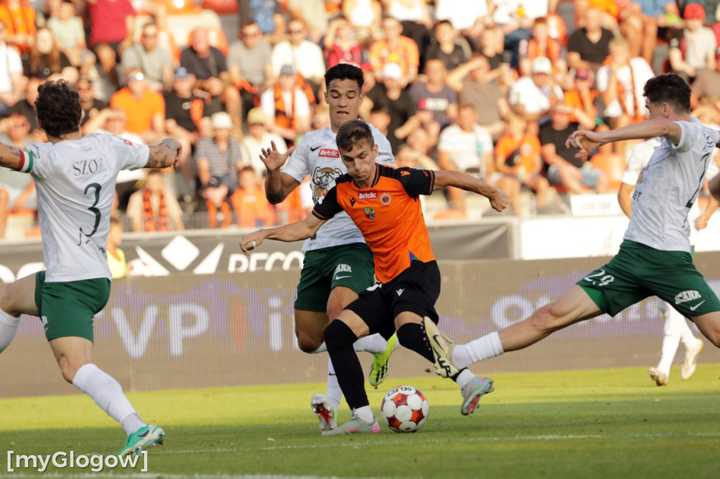 Chrobry Głogów przegrał derby ze Śląskiem Wrocław