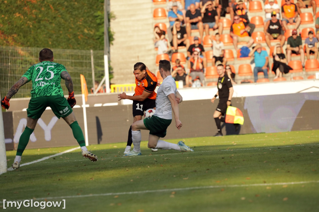 Chrobry Głogów przegrał derby ze Śląskiem Wrocław