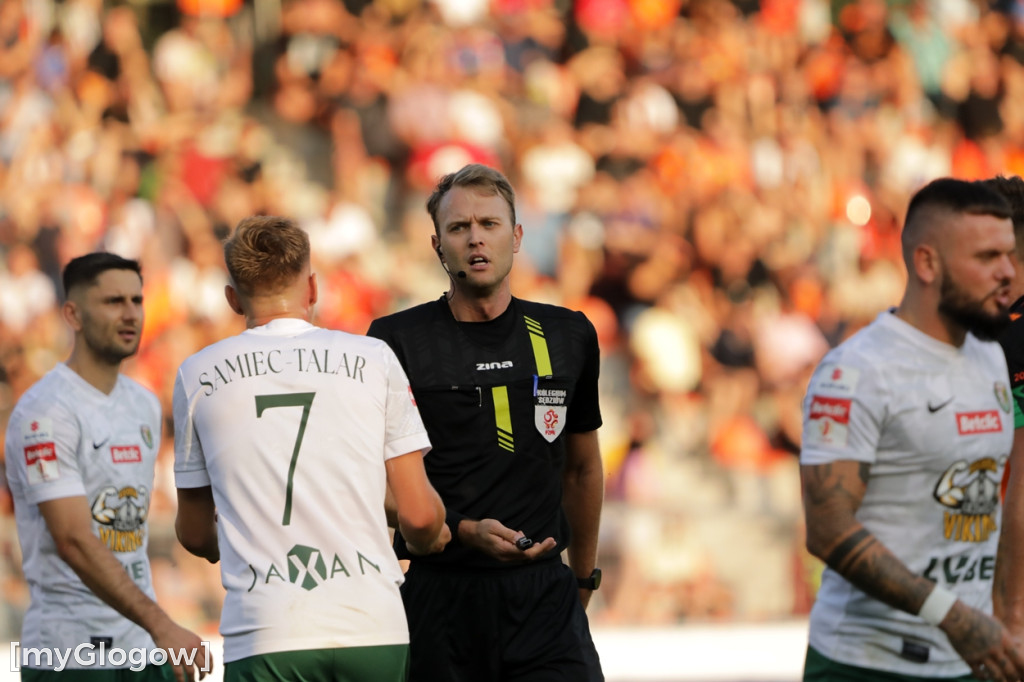Chrobry Głogów przegrał derby ze Śląskiem Wrocław