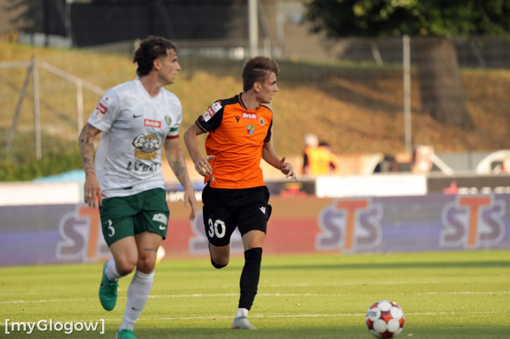 Chrobry Głogów przegrał derby ze Śląskiem Wrocław