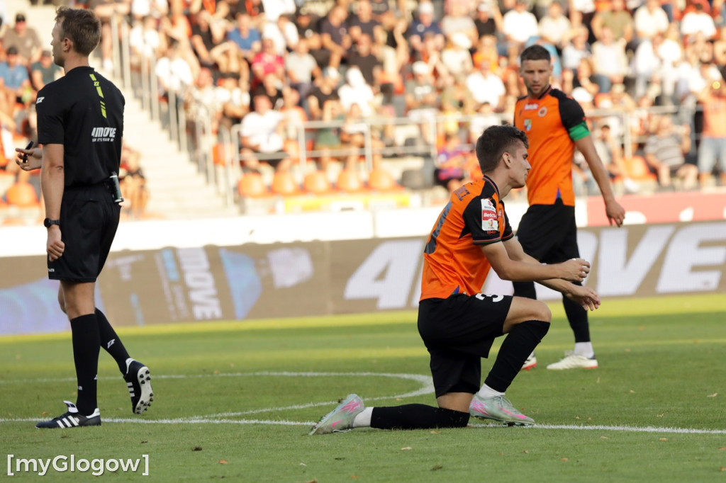 Chrobry Głogów przegrał derby ze Śląskiem Wrocław