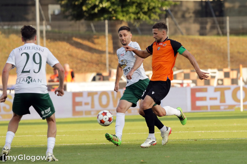 Chrobry Głogów przegrał derby ze Śląskiem Wrocław