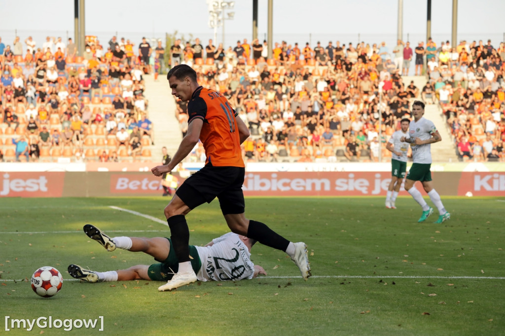 Chrobry Głogów przegrał derby ze Śląskiem Wrocław