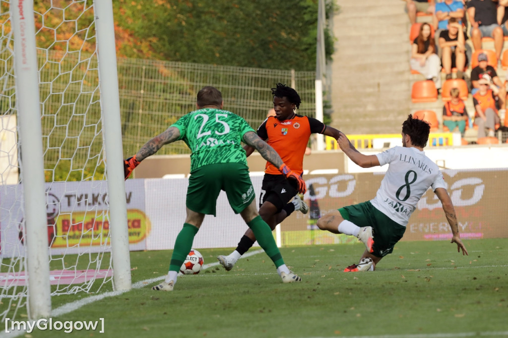 Chrobry Głogów przegrał derby ze Śląskiem Wrocław