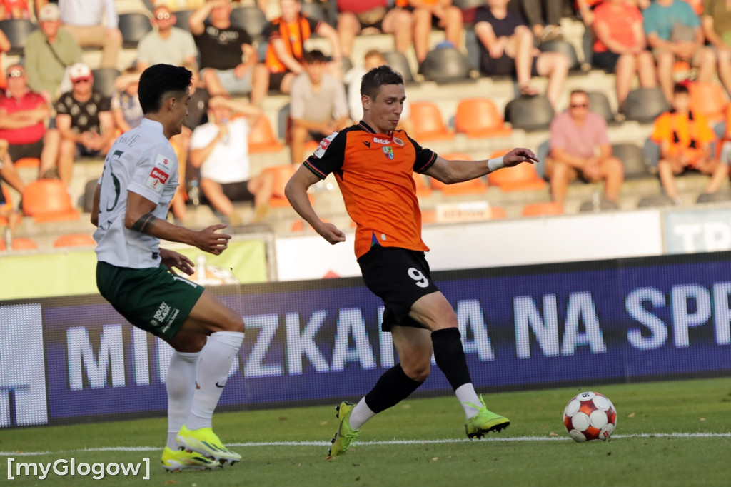 Chrobry Głogów przegrał derby ze Śląskiem Wrocław