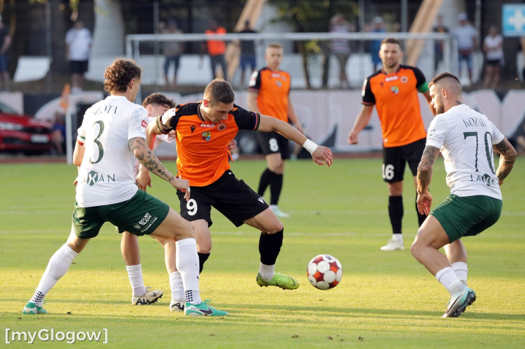 Chrobry Głogów przegrał derby ze Śląskiem Wrocław