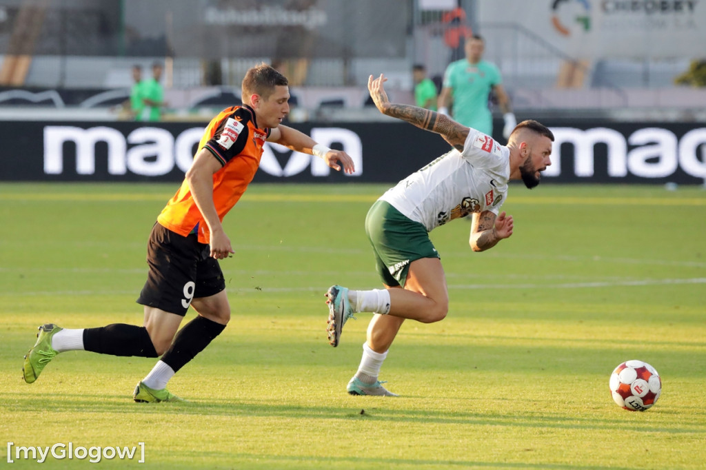 Chrobry Głogów przegrał derby ze Śląskiem Wrocław
