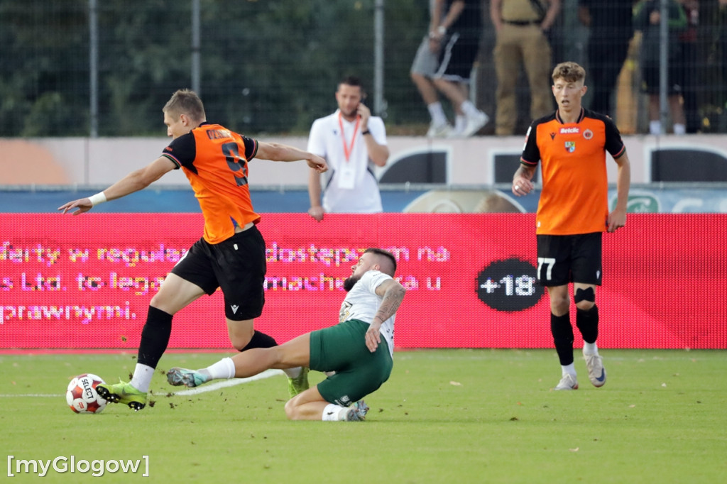 Chrobry Głogów przegrał derby ze Śląskiem Wrocław