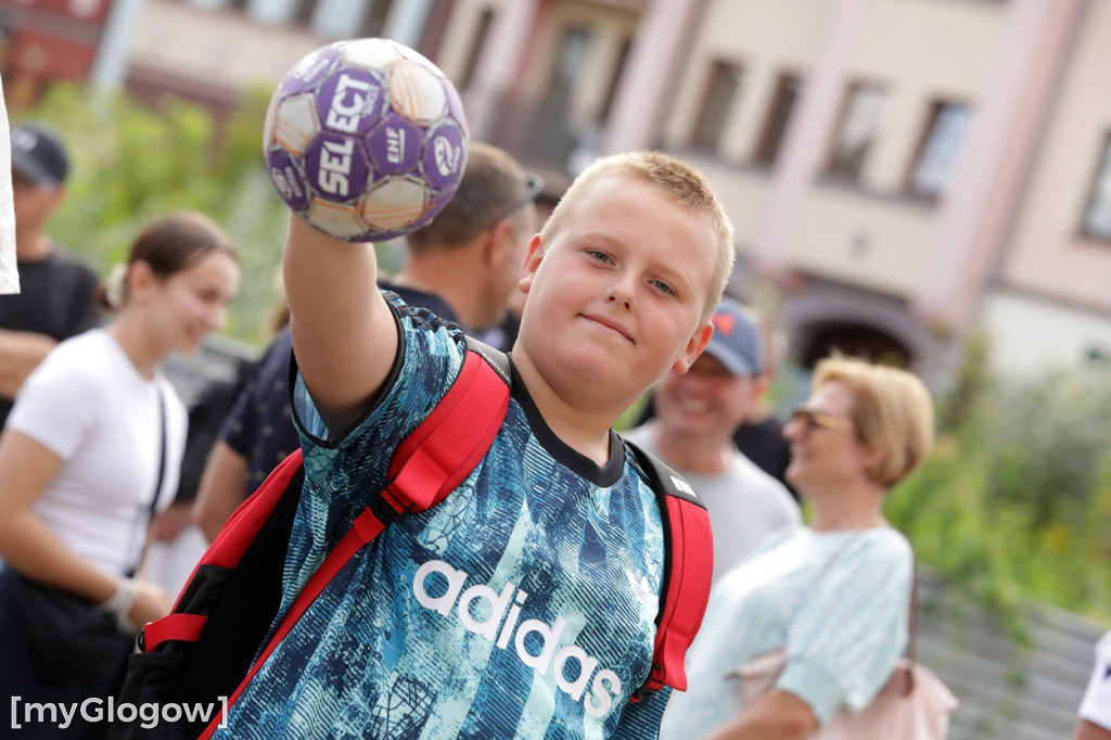 Szczypiorniści Chrobrego Głogów na rynku