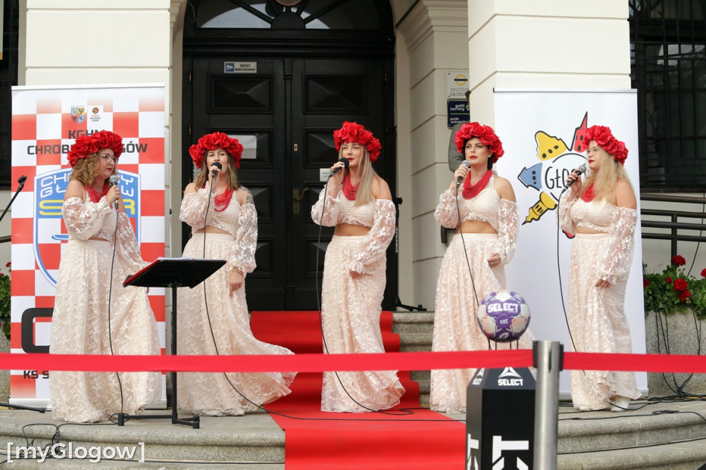 Szczypiorniści Chrobrego Głogów na rynku