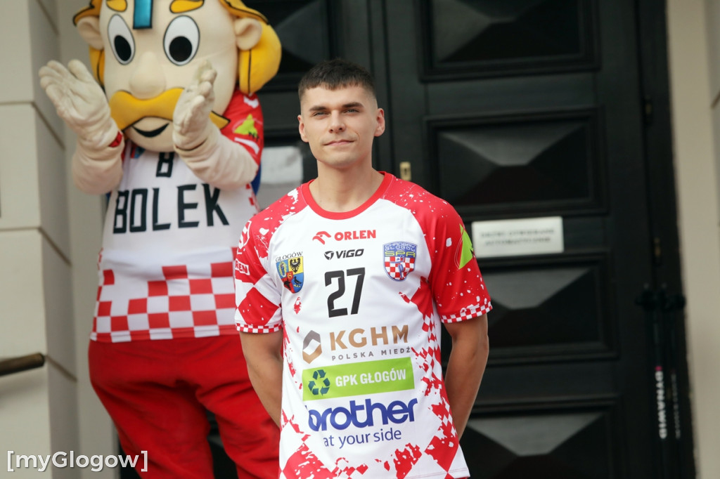 Szczypiorniści Chrobrego Głogów na rynku
