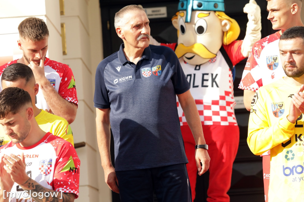 Szczypiorniści Chrobrego Głogów na rynku