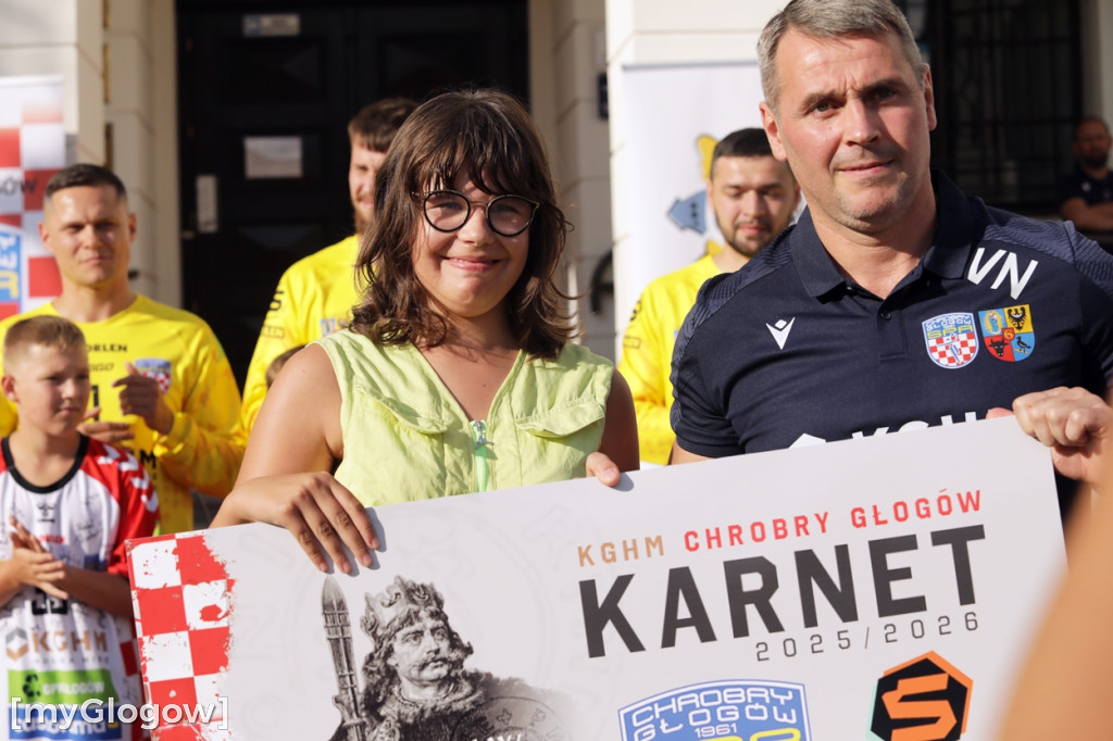 Szczypiorniści Chrobrego Głogów na rynku