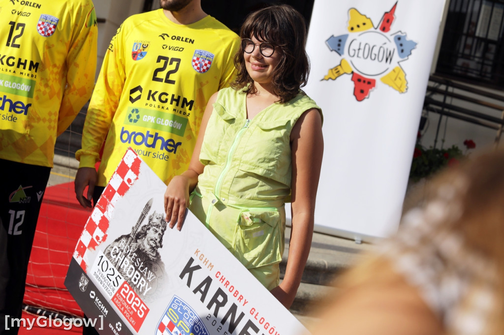 Szczypiorniści Chrobrego Głogów na rynku