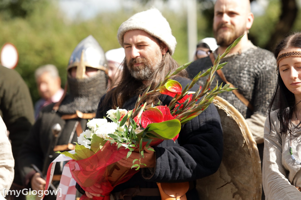Złożyli kwiaty w 916. rocznicę Obrony Głogowa