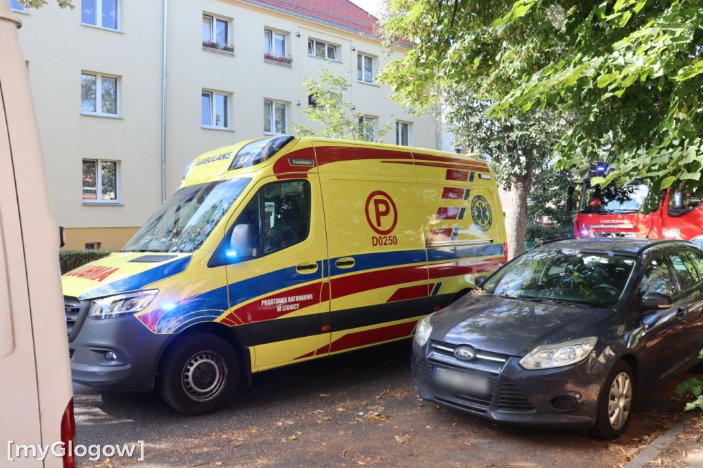 Akcja ratownicza przy Długosza