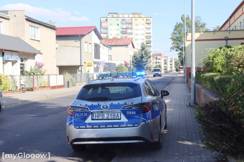 Akcja ratownicza przy Długosza