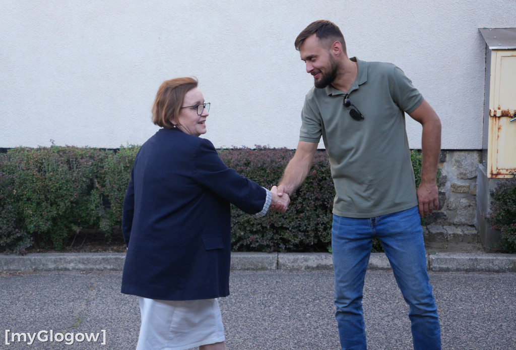 Anna Zalewska w Głogowie. Ostro o wiatrakach