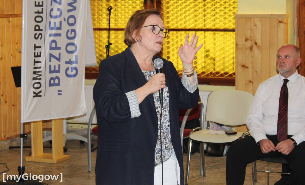 Anna Zalewska w Głogowie. Ostro o wiatrakach
