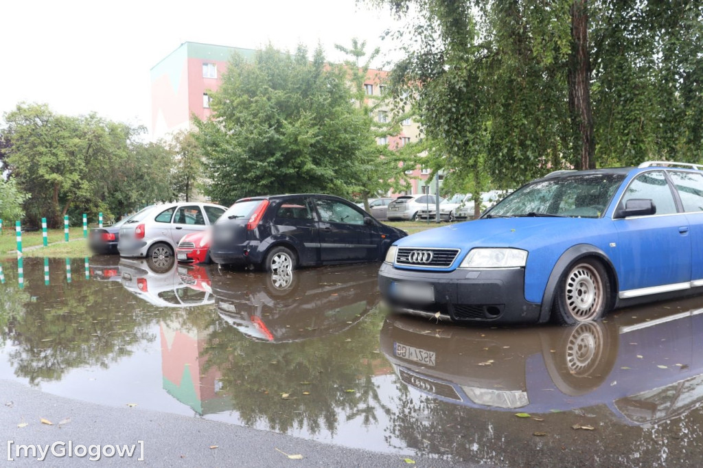 Głogów po deszczu