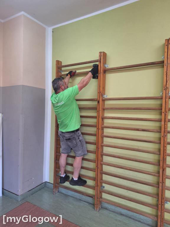 Sala gimnastyczna w Głogowie jak nowa!