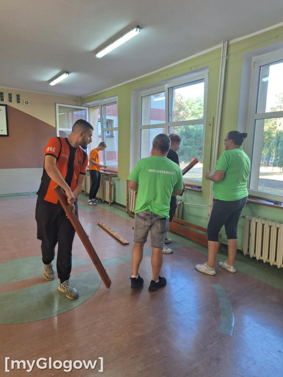 Sala gimnastyczna w Głogowie jak nowa!