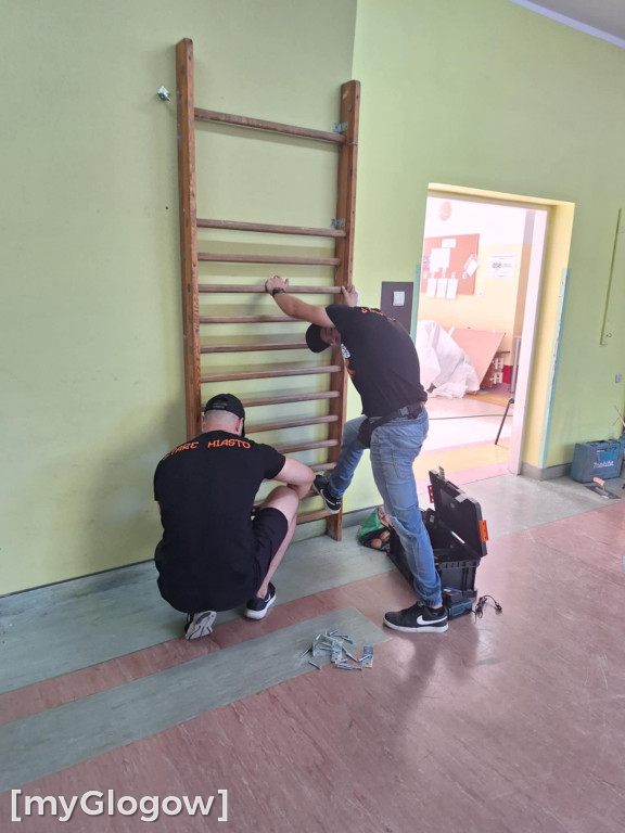 Sala gimnastyczna w Głogowie jak nowa!