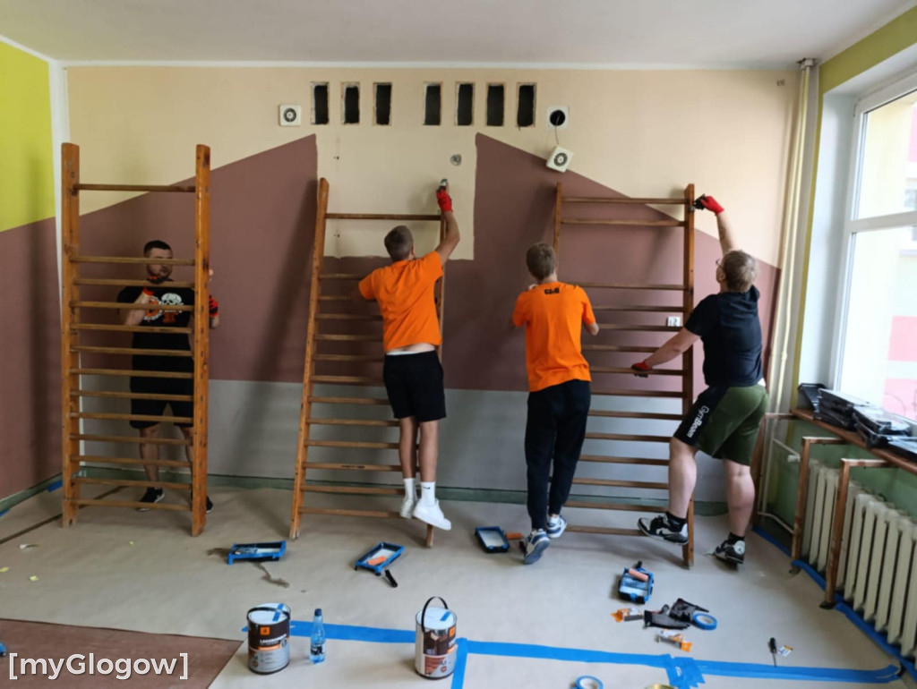 Sala gimnastyczna w Głogowie jak nowa!
