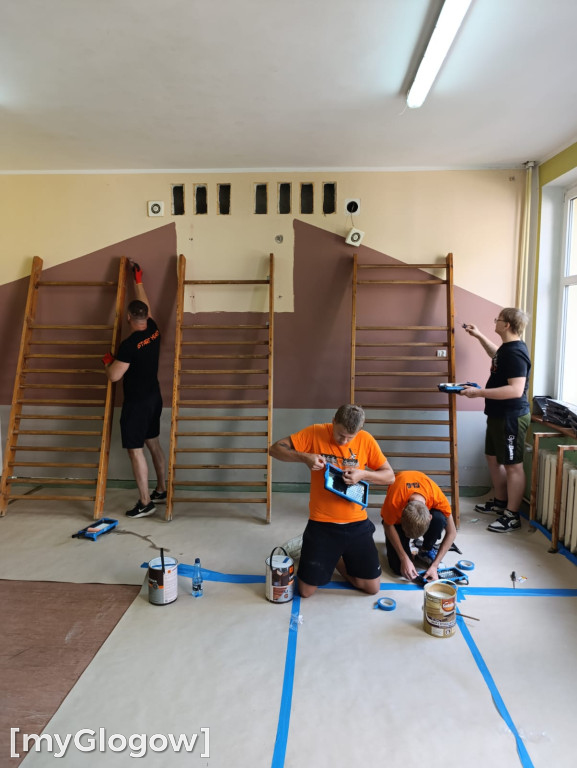 Sala gimnastyczna w Głogowie jak nowa!
