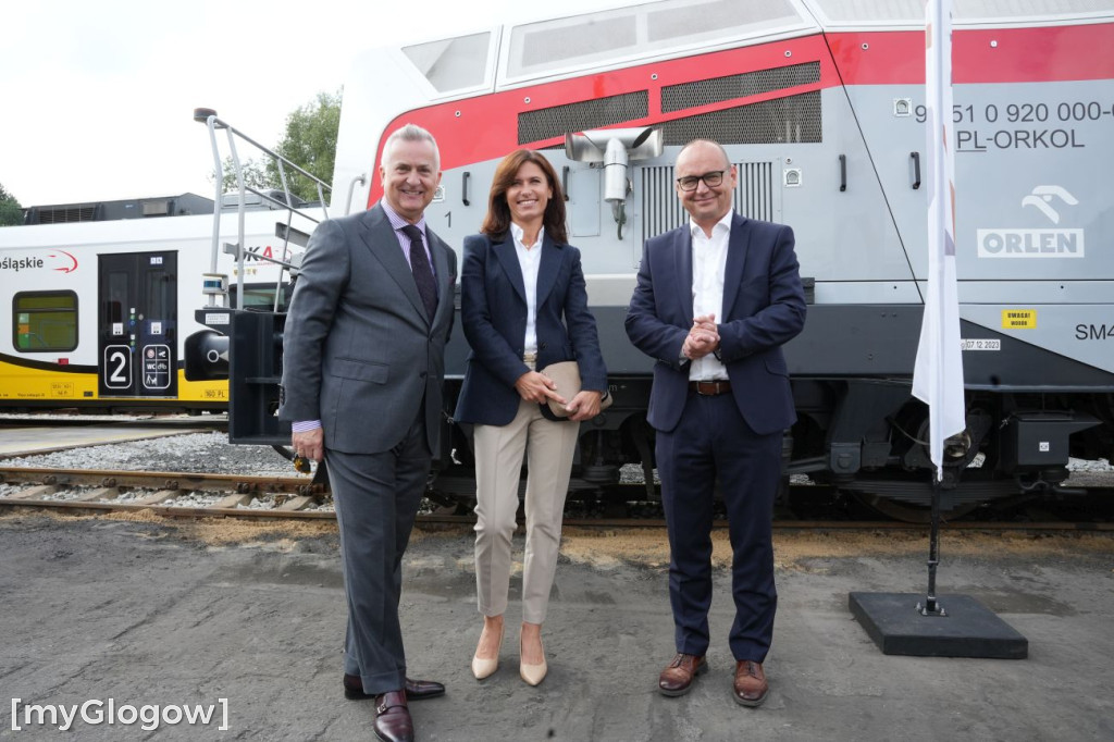 Pol-Miedż Trans prezentacja lokomotywy