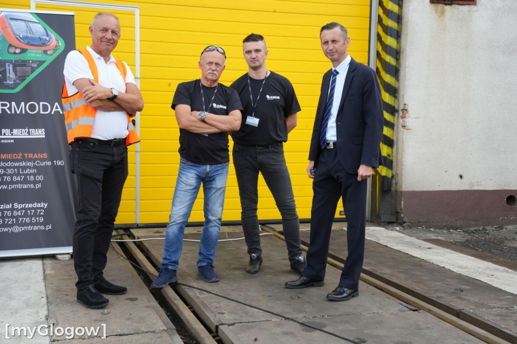 Pol-Miedż Trans prezentacja lokomotywy