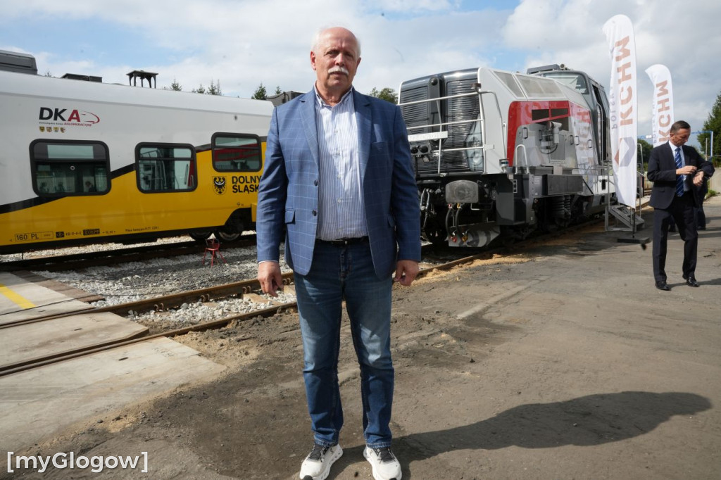 Pol-Miedż Trans prezentacja lokomotywy