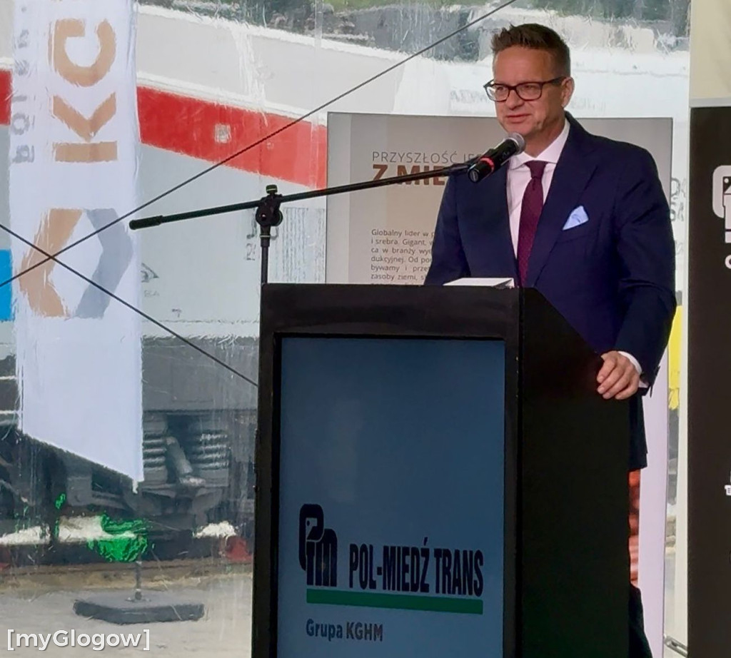 Pol-Miedż Trans prezentacja lokomotywy