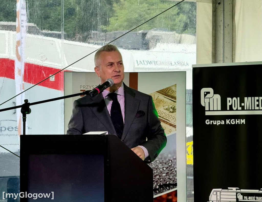 Pol-Miedż Trans prezentacja lokomotywy