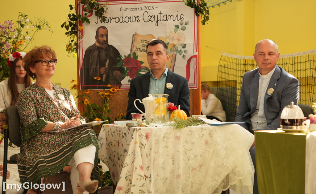 Narodowe Czytanie w SP 9 w Głogowie z prezydentem