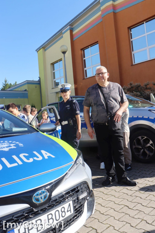 Policja, straż, ratownicy w SP 3