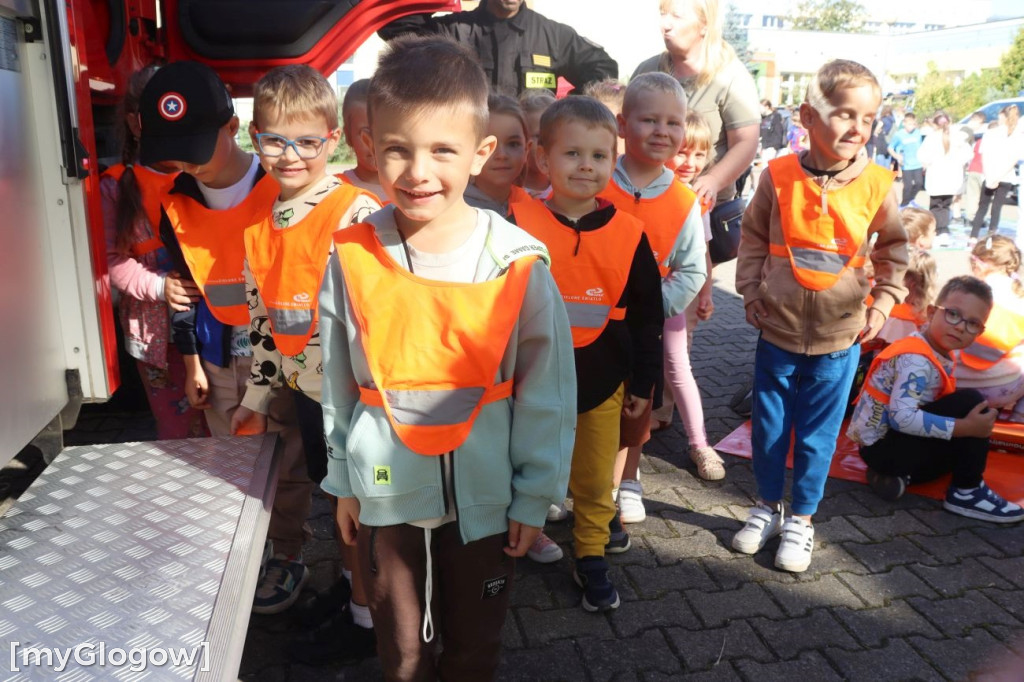 Policja, straż, ratownicy w SP 3