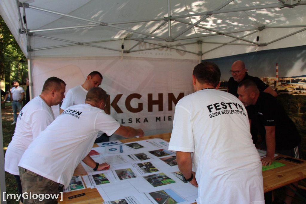 Festyn BHP dla pracowników Huty Miedzi Głogów