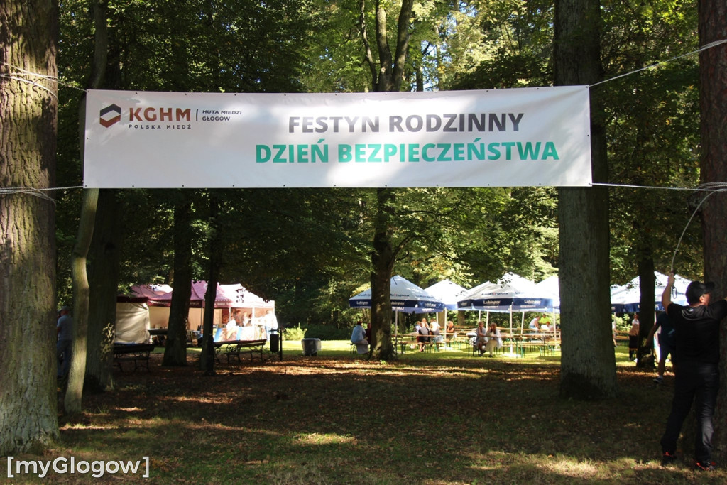 Festyn BHP dla pracowników Huty Miedzi Głogów