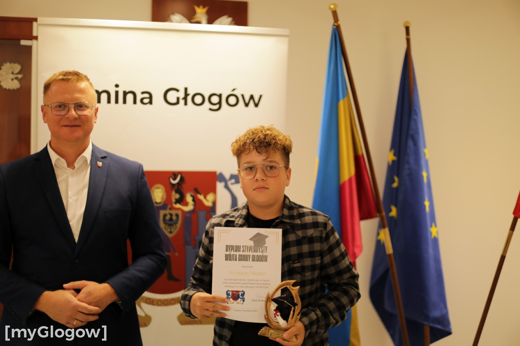 Stypendia dla najlepszych uczniów z gminy Głogów