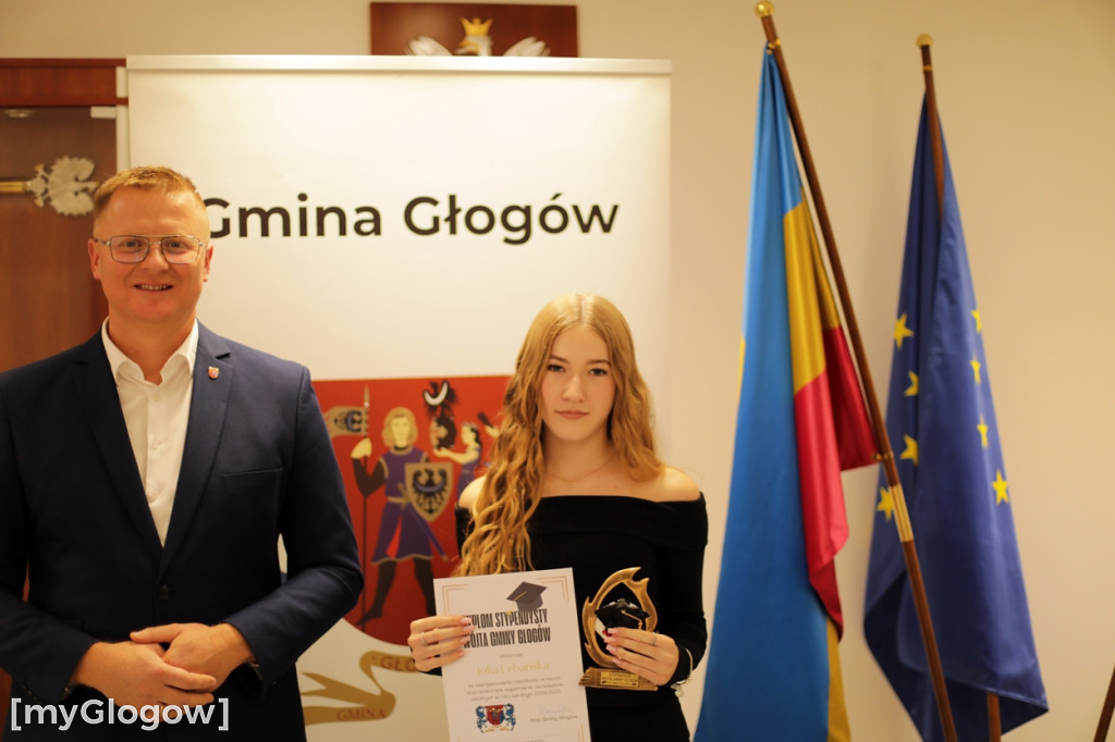 Stypendia dla najlepszych uczniów z gminy Głogów