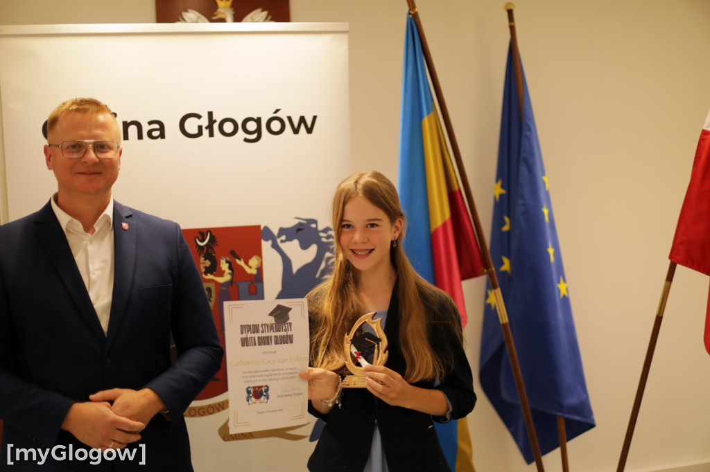 Stypendia dla najlepszych uczniów z gminy Głogów