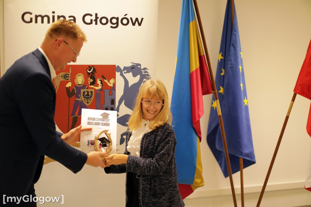 Stypendia dla najlepszych uczniów z gminy Głogów