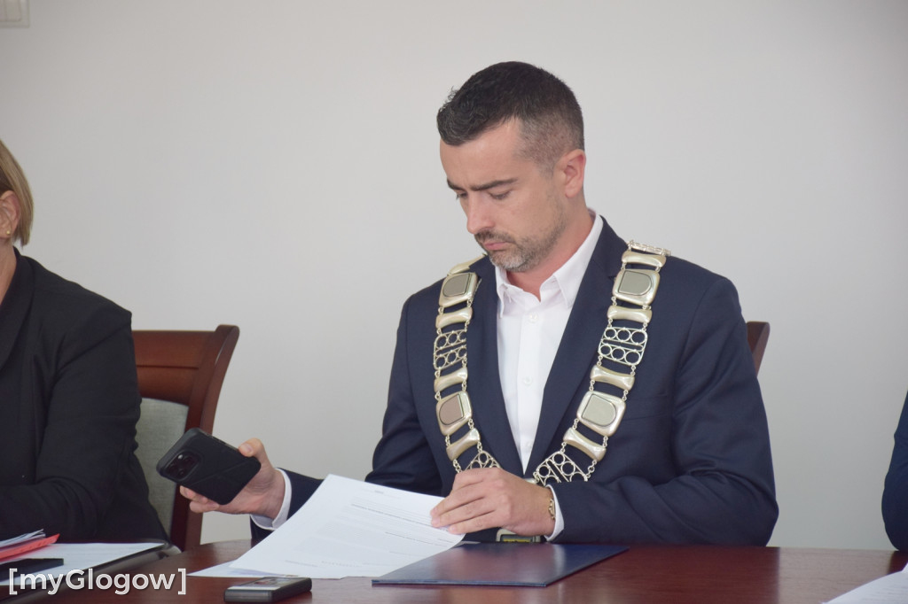 Sesja rady powiatu głogowskiego