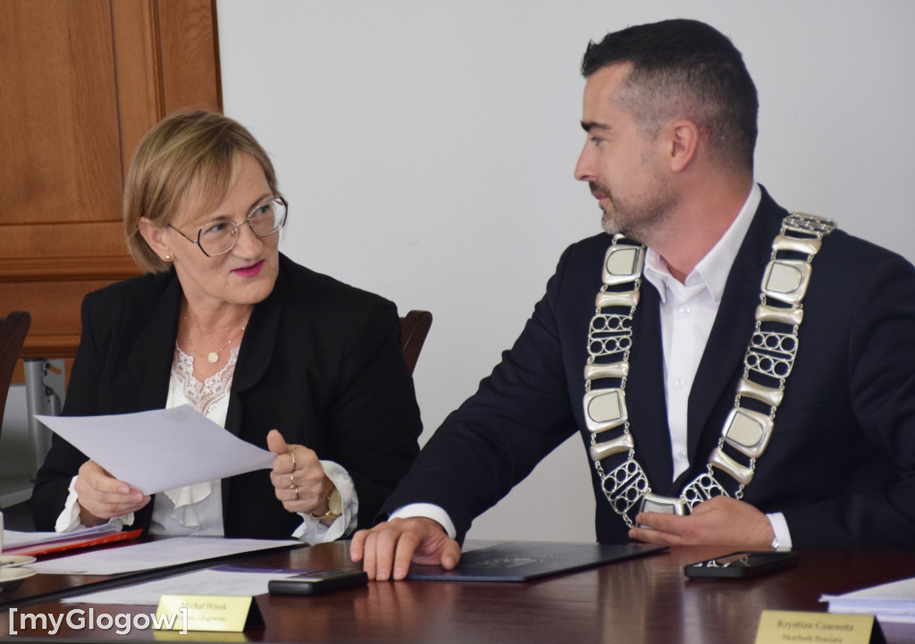 Sesja rady powiatu głogowskiego