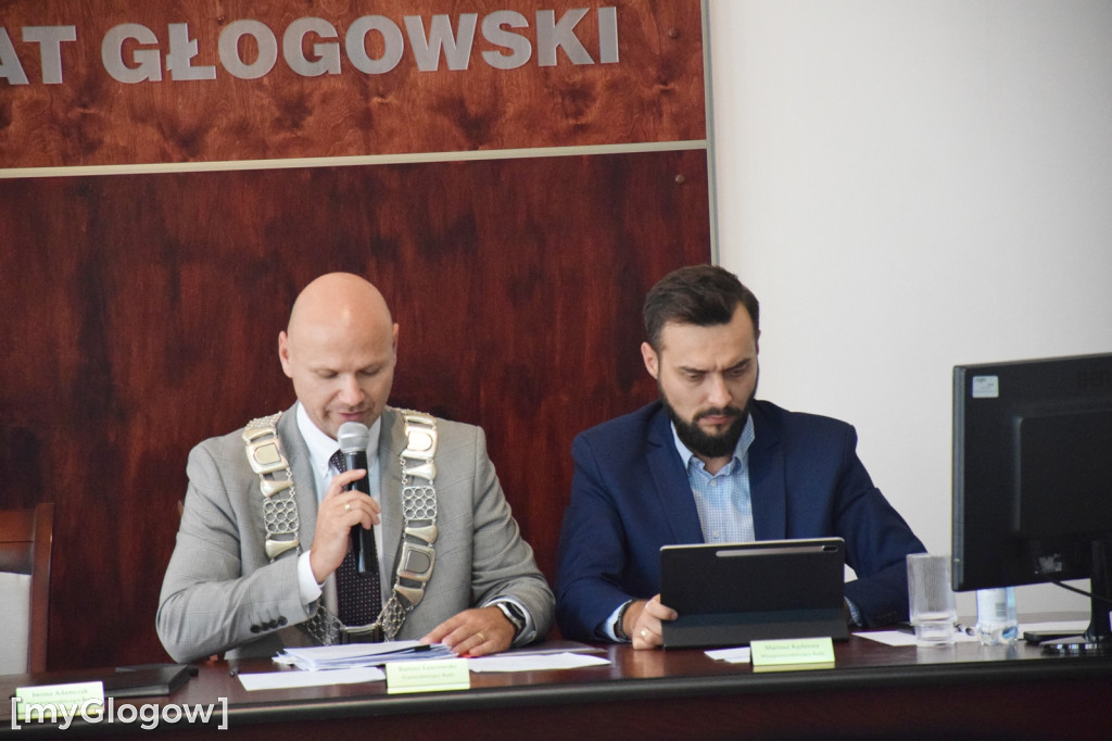 Sesja rady powiatu głogowskiego