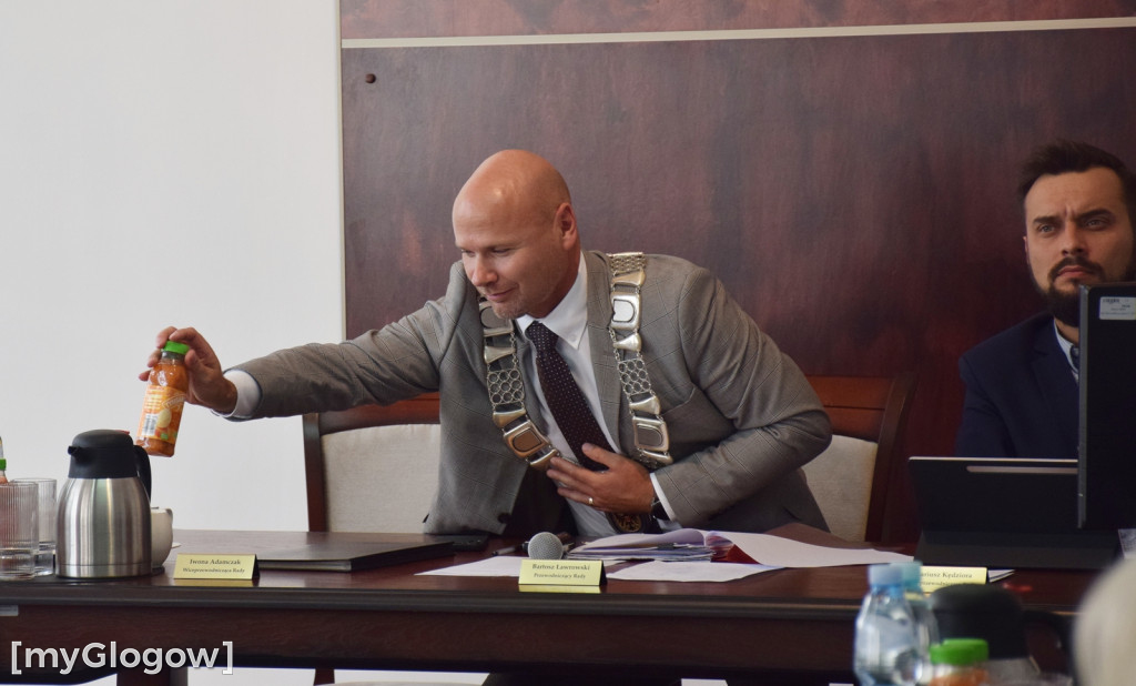 Sesja rady powiatu głogowskiego