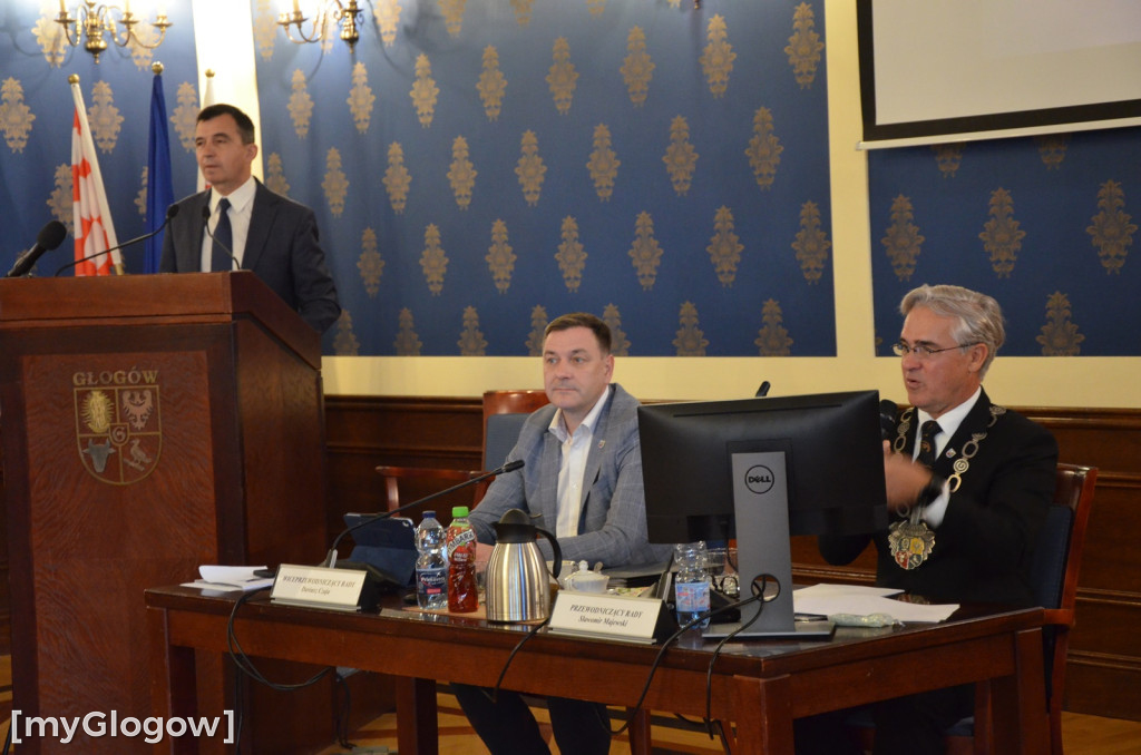 Sesja rady miejskiej Głogowa